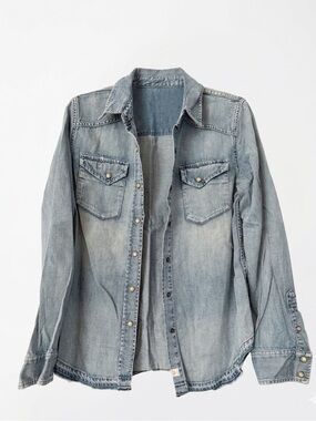 Treasure & Bond Chambray Shirt